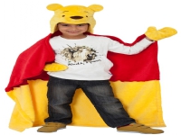 Peter Plys Luksus Poncho med hætte