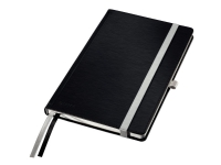 Notesbog Leitz Style A5 linjeret sort hardcover