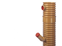 Tagnedløbsbrønd 315-110mm - korr. Med drejelig top. Wavin PVC