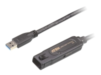 ATEN UE3315A - USB forlængerkabel - USB Type A (han) til USB Type A (hun) låsende - USB 3.2 Gen 1 - 15 m - aktiv