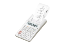 Casio HR-8RCE, Desktop, Udskrivning, 12 cifre, 1 Linier, Batteri, Hvid
