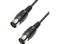 Paccs MIDI Forbindelsesledning [1x MIDI-Male - 1x MIDI-Male] 3.00 m Sort