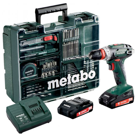 Metabo Bs 18 Quick 2x2,0ah Sc 60p 10 M Workshop - 602217880
