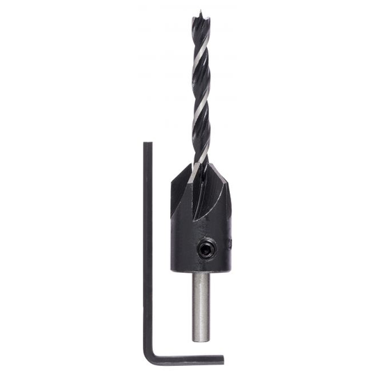 Bosch Træspiralbor M. Sænker 5x45x85mm 90gr - 2609255218