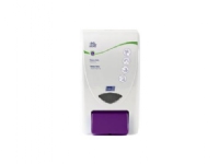 Dispenser Deb Cleanse Heavy 2000 Manuel Plast Hvid/Lilla til 2 ltr patron,8 stk/krt