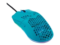 Fourze GM800 RGB - Mus - Optisk - 5 Knapper - Kabling - USB - Turkis