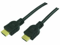 LogiLink High Speed with Ethernet - HDMI-kabel med Ethernet - HDMI han til HDMI han - 10 m