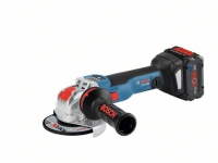 Bosch AKKUVINKELSLIBER GWX 18V-10 125 SC SOLO - Uden batteri og oplader