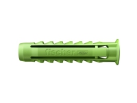 Fischer 524864, Udvidelsesanker, Autoklaveret gasbeton, Mursten, Beton, Gipsblok, Nylon, Grøn, 1 cm, 50 mm