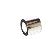 PP alu tape sølv 50mm x 30m - Metalliseret tape, vandfast, og varmefast til 80 gr. C
