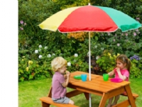 Plum Træ Børne Havebord med parasol