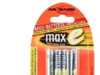 ANSMANN maxE - Batteri 4 x AAA - NiMH - (genopladelige) - 800 mAh
