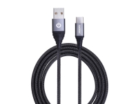 Garbot C-05-10206, 2 m, USB A, USB C, Sort