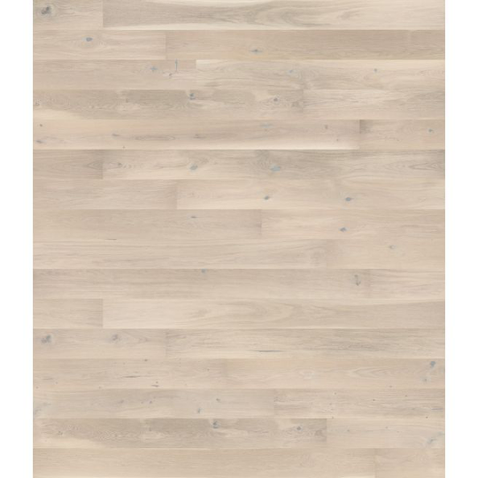 Eg Lamelplank Eg Plank Gentle, Børstet hvid matlak - 1090453