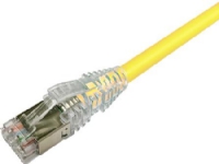 NETCONNECT Patchkabel kat 6A S/FTP PiMF, længde: 3,0 m farve: gul med LSZH kappe