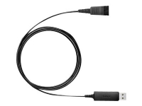 Jabra LINK 230 - Hovedsætadapter - USB han til Quick Disconnect