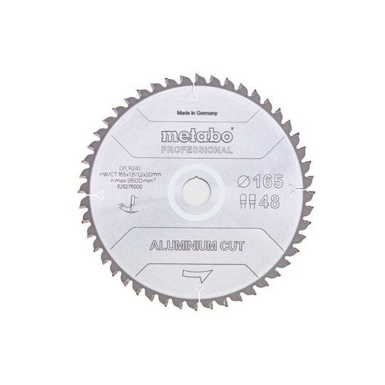 Metabo 4061792173750 - 628296000 Rundsavklinge aluminium cut, kvalitet professional, til håndrundsav