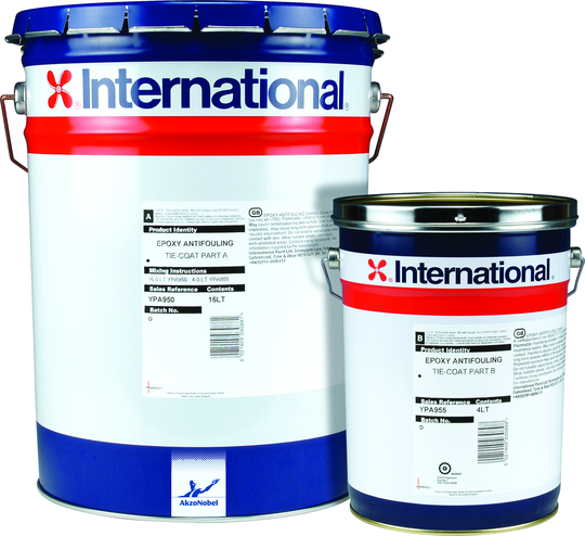 International Epoxy a/f tiecoat l grå parta 16 l