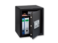 BURG-WÄCHTER PointSafe P 2 E FS, Fritstående pengeskab, Sort, Kombinationslås, Fingeraftrykslæser, 20,5 L, Metal, Gulv/væg