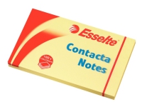 Contacta Notes 75x125 mm gul - (12 stk.)