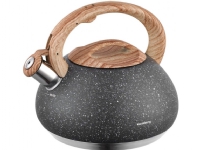 Klausberg teapot with whistle 2.7L KLAUSBERG KB-7280 GRANITE WOOD
